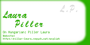 laura piller business card